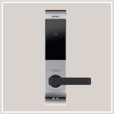 Khóa điện tử Hafele DL7900 màu bạc thân khóa nhỏ 912.05.643