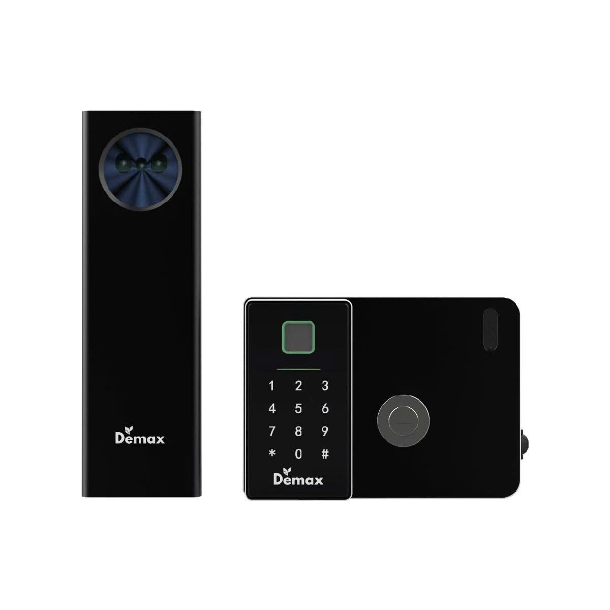 Khóa cổng Demax EL-C908 GB Face ID, App wifi, remote
